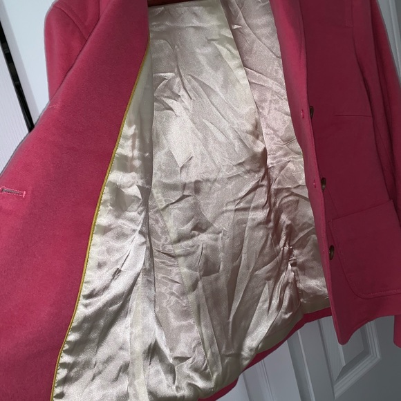 J Crew Pink Wool Blend Blazer - Picture 5 of 5